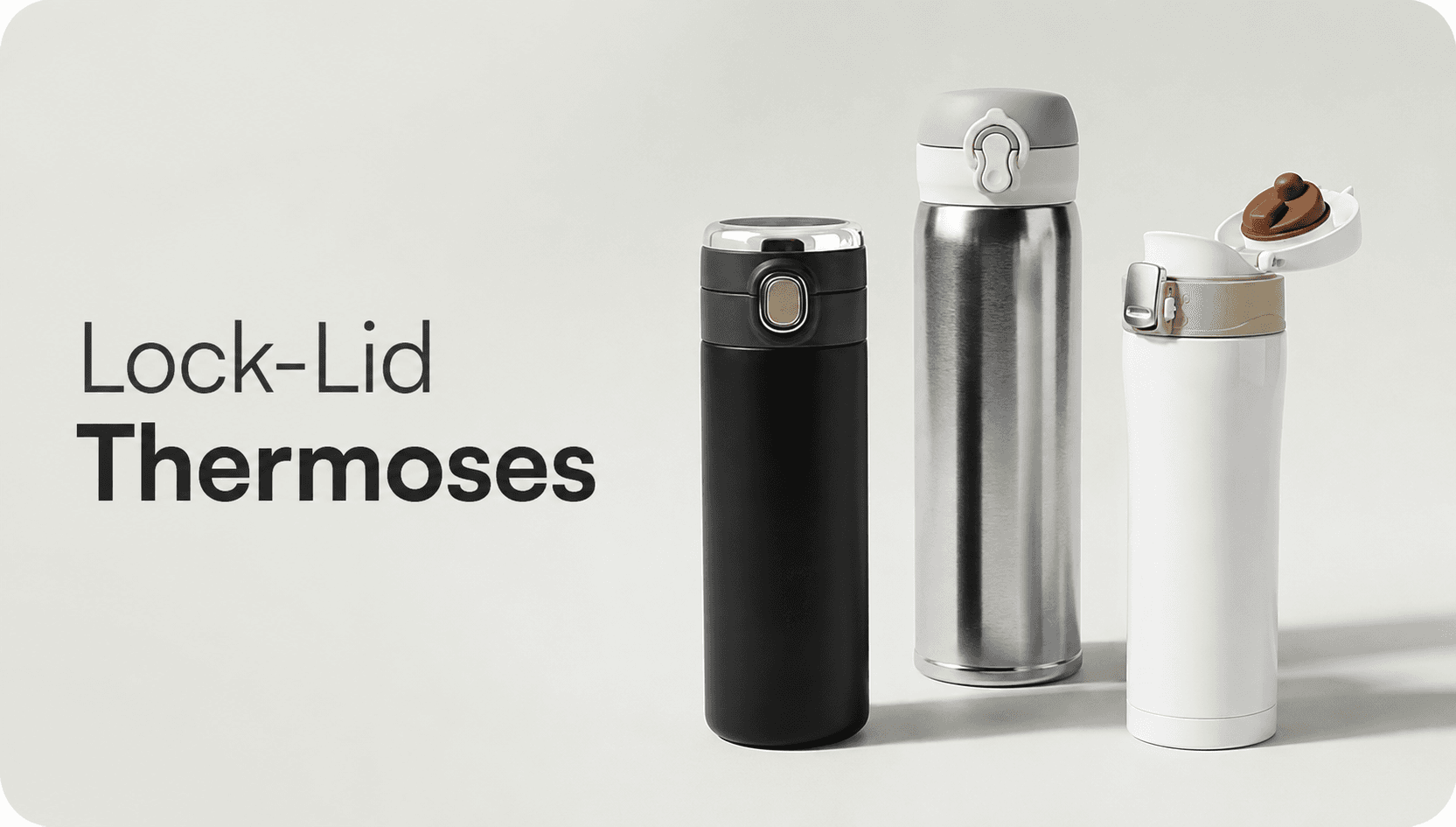 Lock-Lid Thermoses