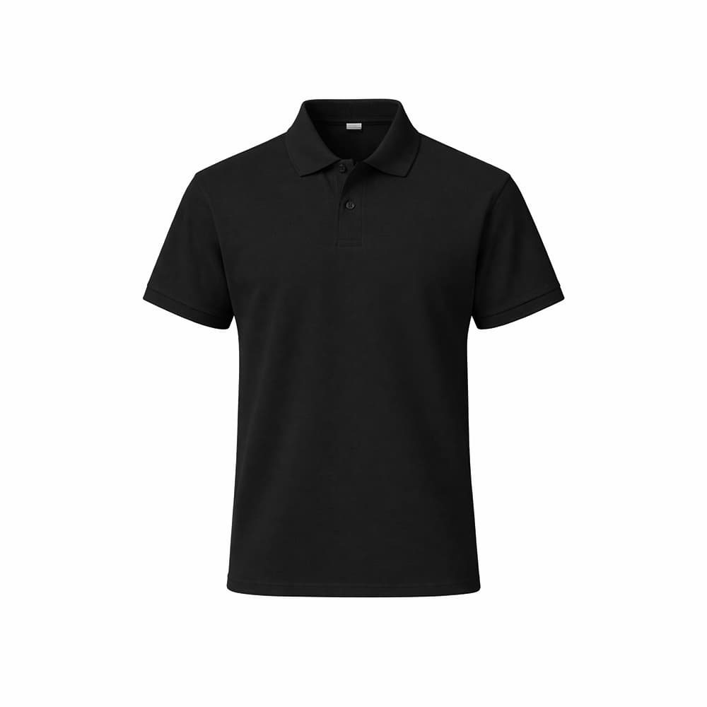 190-200g American Piqué Cotton Polo Shirt