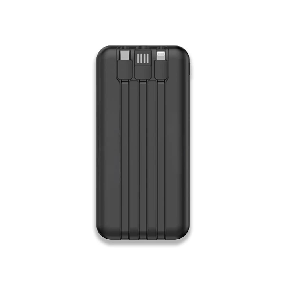 10,000 mAh Built-in Wired Powerbank with 22.5W Fast Charging Support