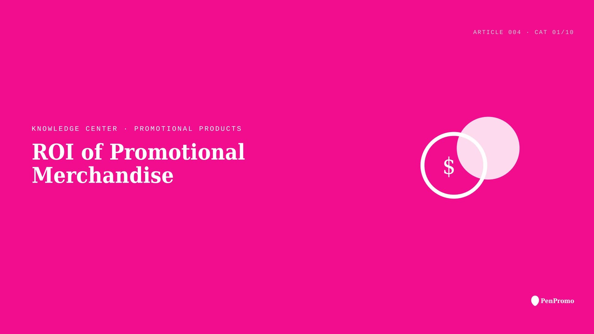 ROI of Promotional Merchandise