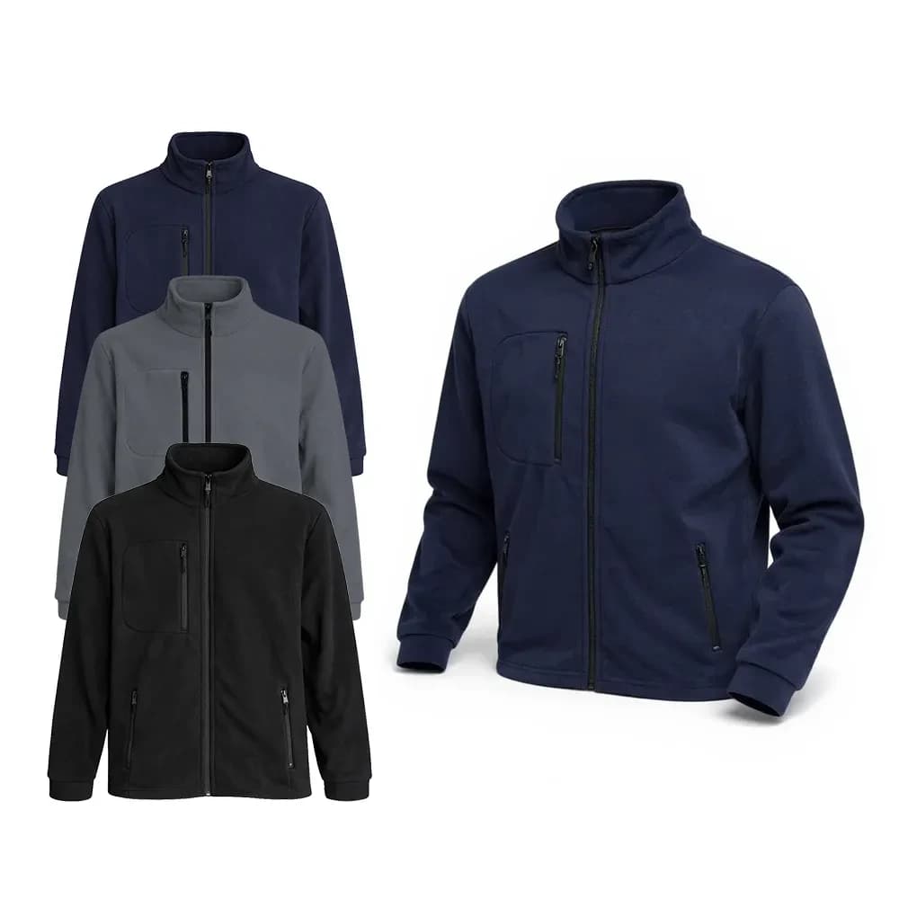 280g Polar Fleece Jacket with 5 Pockets