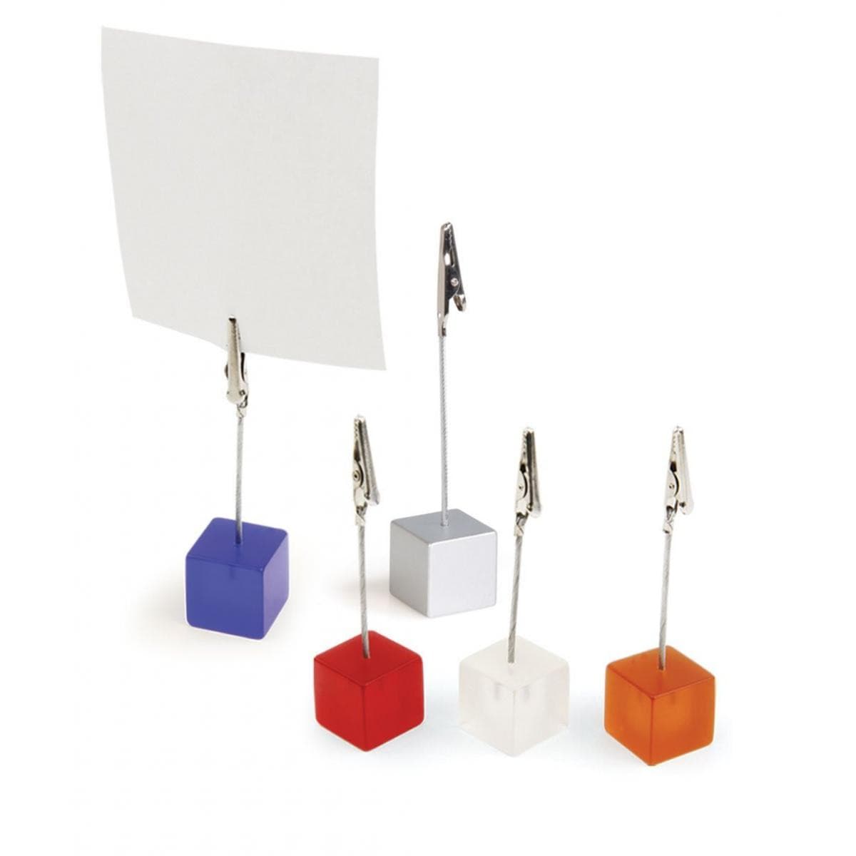 Colorful Cube Note Holder